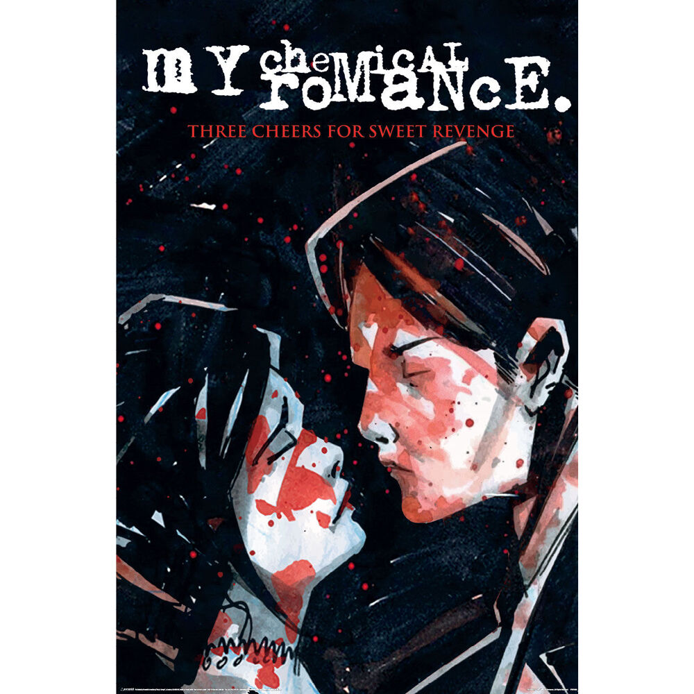 Impact Merch My Chemical Romance Three Cheers Poster Room Wall Decor 91x60cm