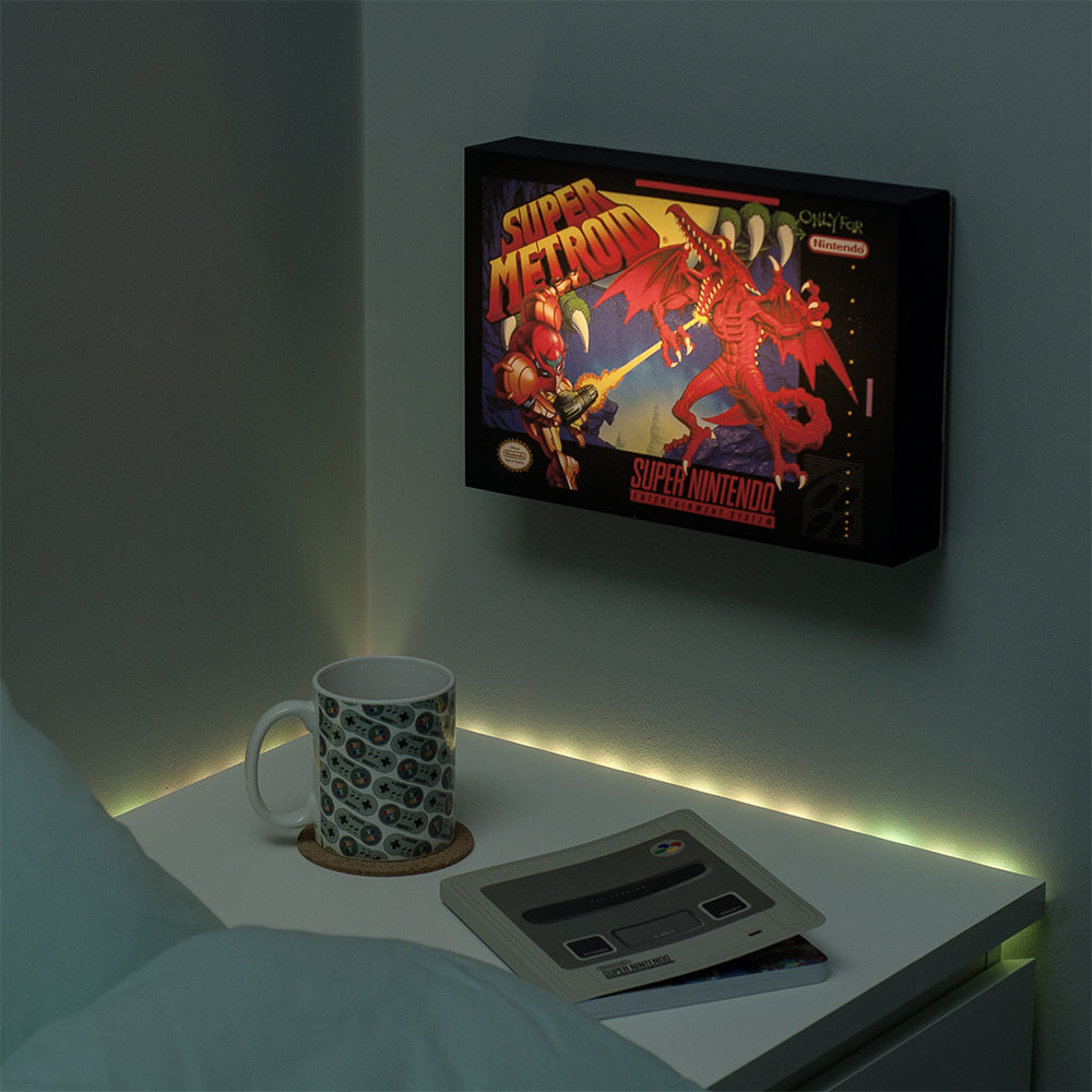 Paladone 30cm Super Metroid Luminart Kids/Children Bedside Table/Wall Decor Lamp — image 2