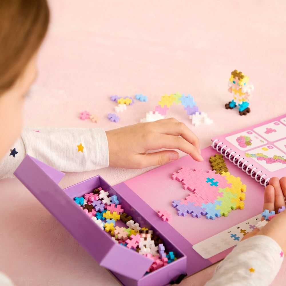Plus-Plus Activity Pad Fairy Tale Building Blocks STEM Toy Kids 5y+ (125 Pieces) — image 3