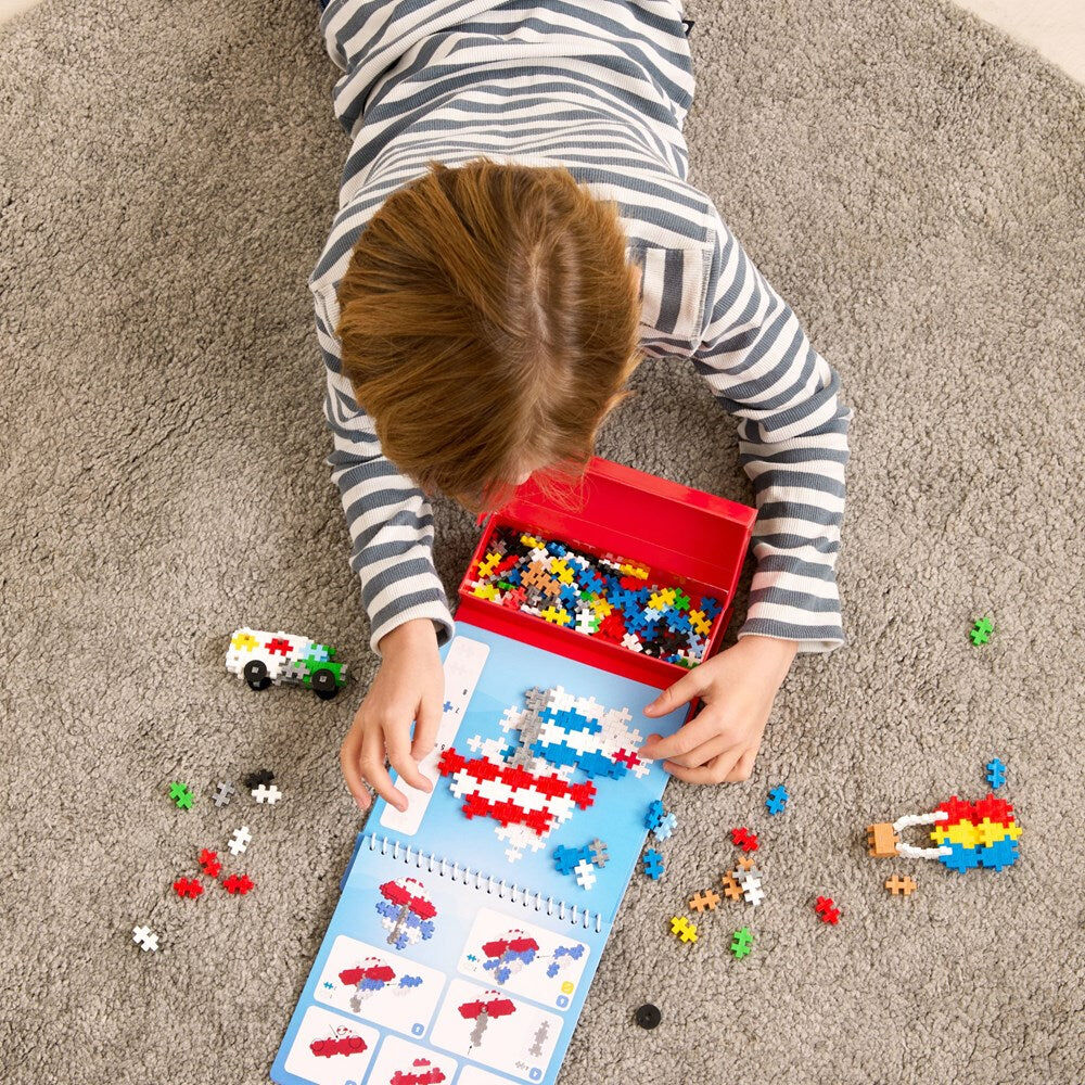 Plus-Plus Activity Pad Transportation Building Blocks STEM Toy Kids 5y+ — image 3