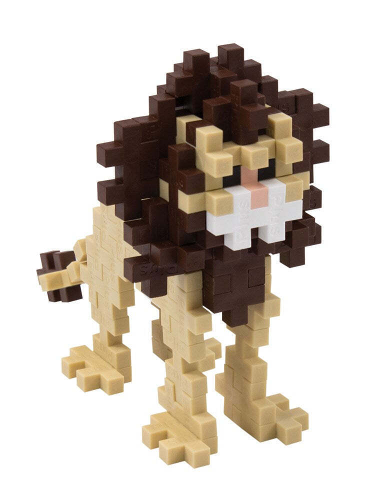 Plus-Plus 100pc Plus-Plus Lion Tube 2D Building Puzzle Kids Activity Learning Toy 5+ (2 Pack) — image 4