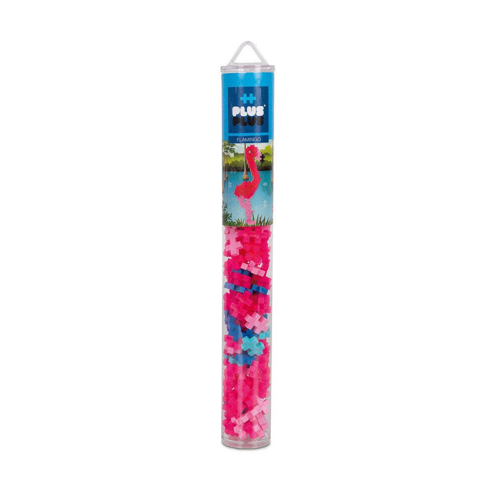 Plus-Plus Flamingo Tube Build/Create Puzzle Kids Creative Fun Toy 5y+ (100 Pieces) — image 2