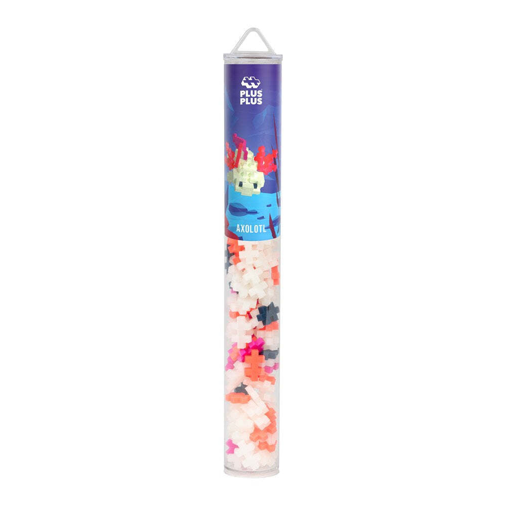Plus-Plus Plus Plus 3.5x28cm Axolotl Kids/Children Educational 3D Puzzle Toy 5y+ (100 Pieces) — image 2