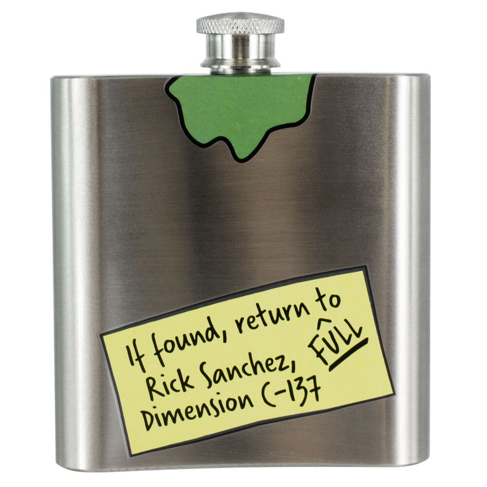 Rick & Morty Rick And Morty Decorative Novelty Ricks Hip Flask — image 3