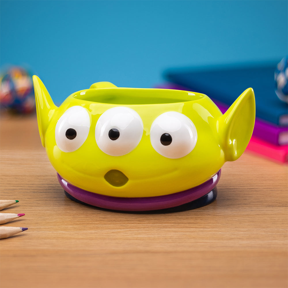 Paladone 300ml Toy Story Alien Shaped Mug Kids/Children Fun Drinking Gift Cup — image 2