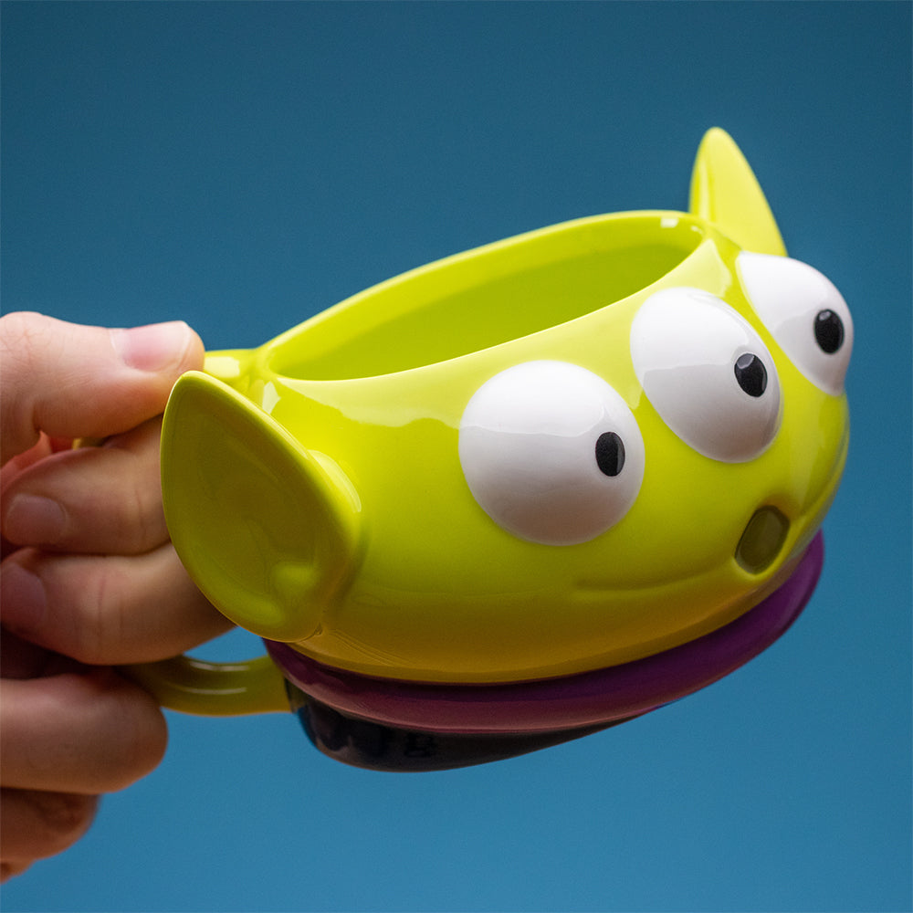 Paladone 300ml Toy Story Alien Shaped Mug Kids/Children Fun Drinking Gift Cup — image 3