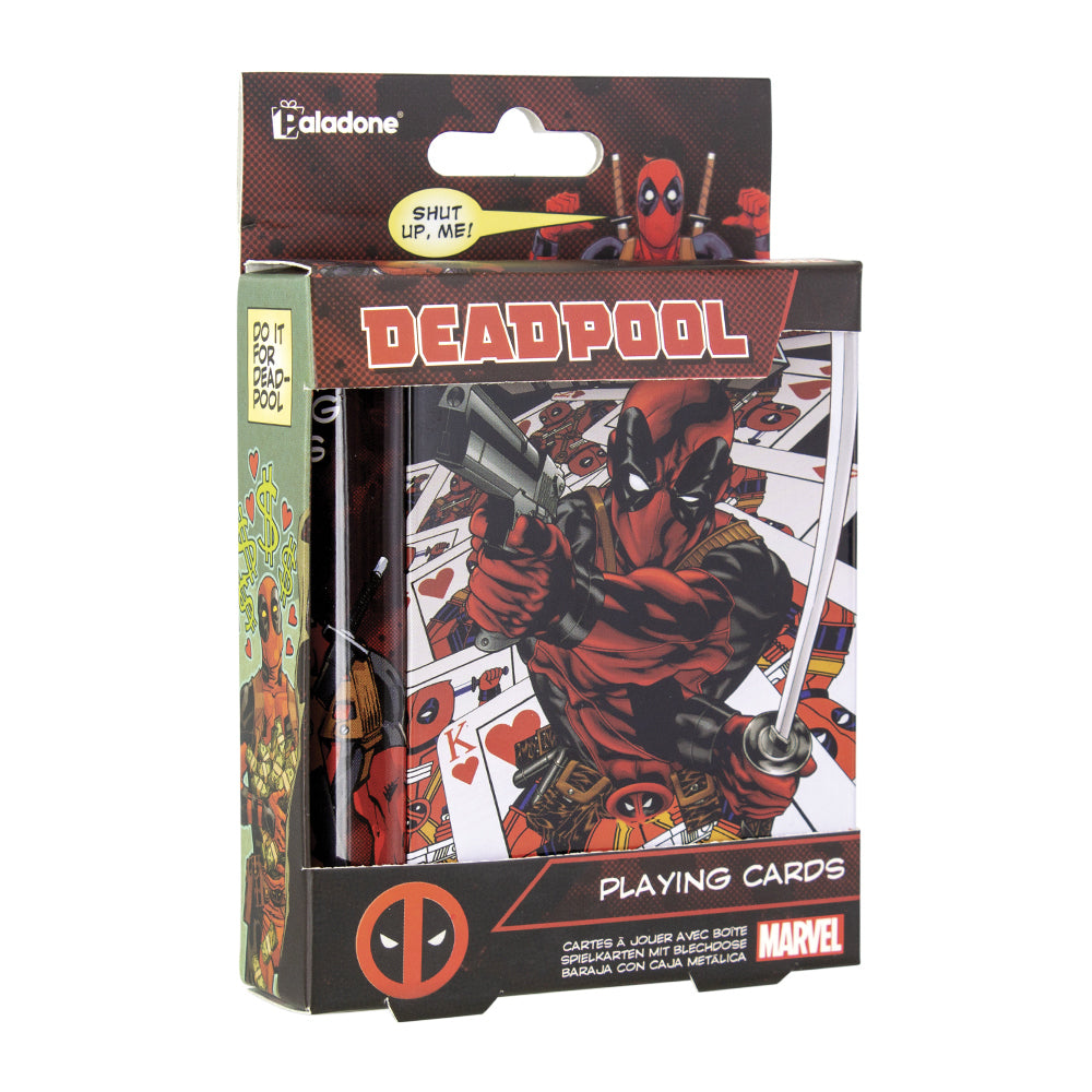 Paladone 11cm Deadpool Playing Cards Kids/Children Family Fun Party Play Game