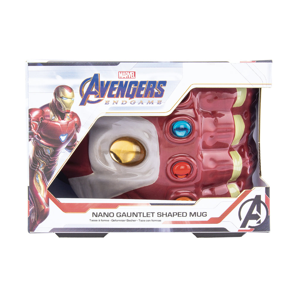 Paladone 350ml Avengers Nano Gauntlet Shaped Ceramic Mug Coffee/Tea Drinking Cup — image 2