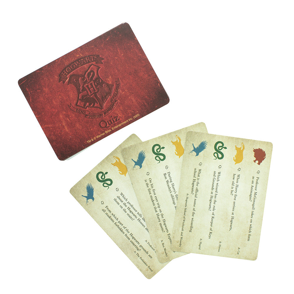 Paladone 15cm Harry Potter Hogwarts Trivia Quiz Kids/Children Fun Card Game — image 2