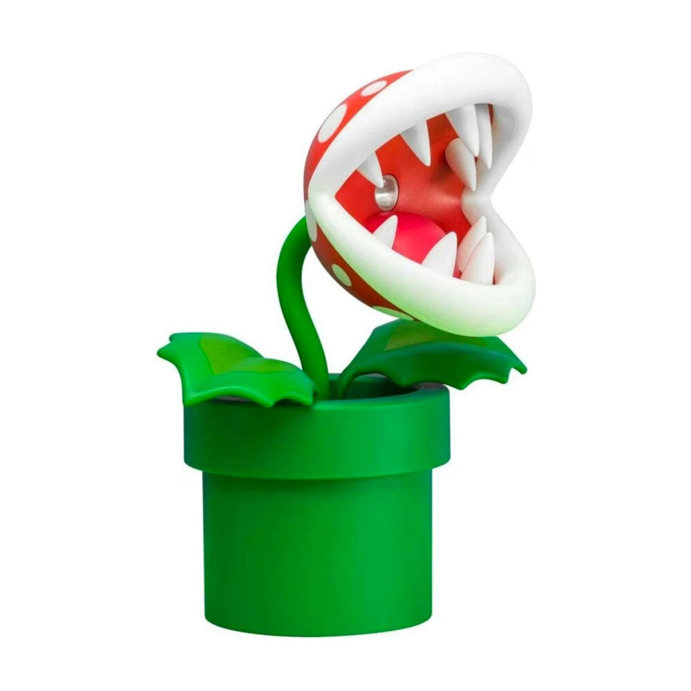 Nintendo Super Mario Mini Piranha Plant Posable Lamp Kids/Childrens Decor 4+