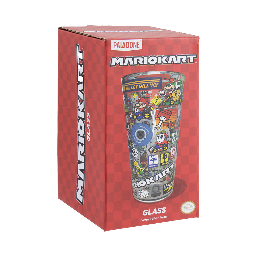 Paladone 400ml Mario Kart Glass Kids/Children Gift Water/Cocktail Drinking Cup — image 2