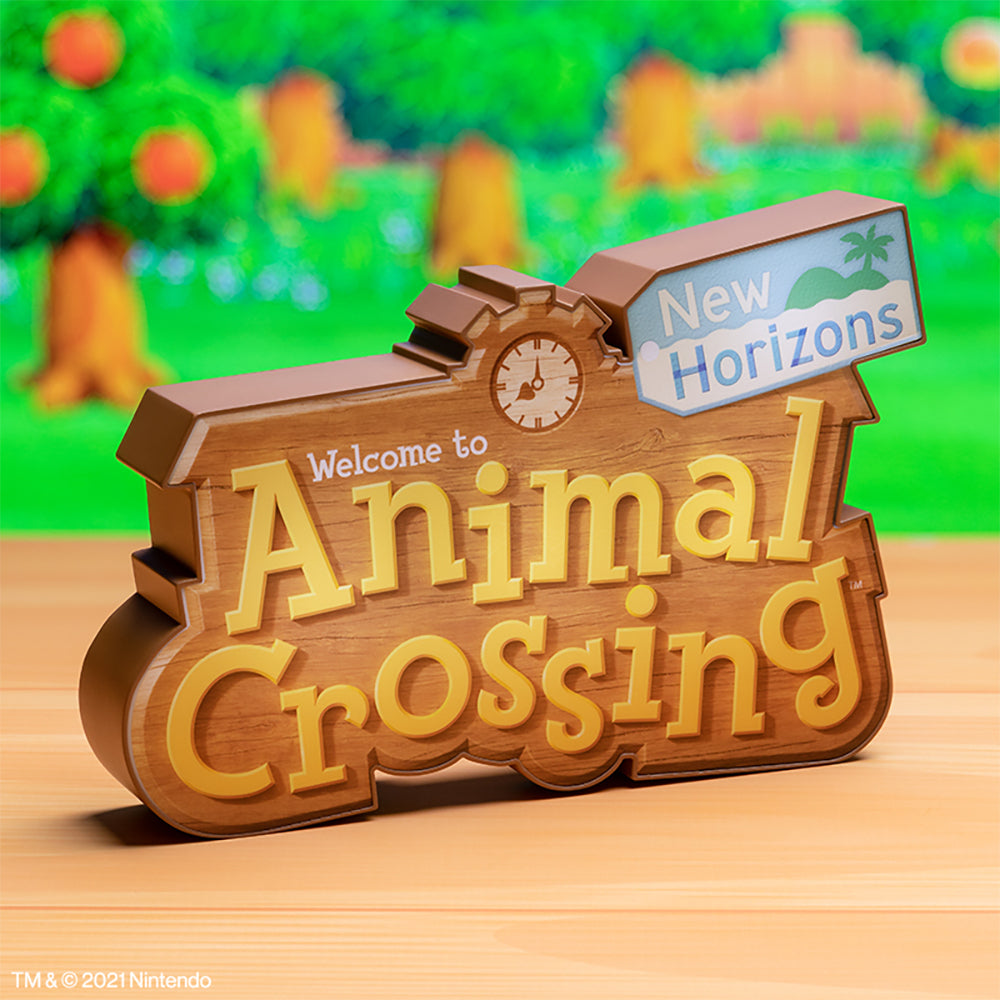 Paladone 23cm Animal Crossing Logo/Display Light Kids/Children Bedroom Lamp — image 2