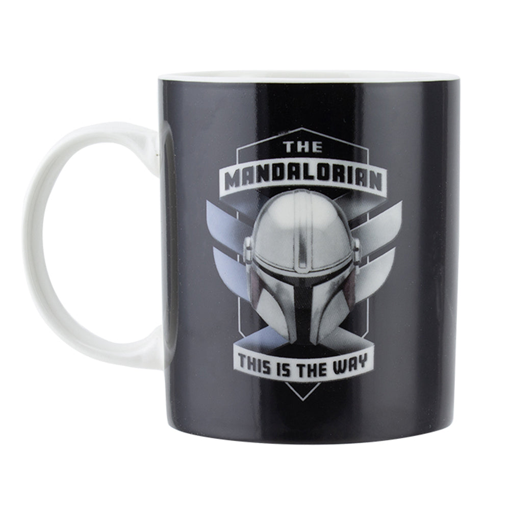 Star Wars Mandalorian This Is The Way Decorative Mug/Sock Gift Set Black/Grey — image 2