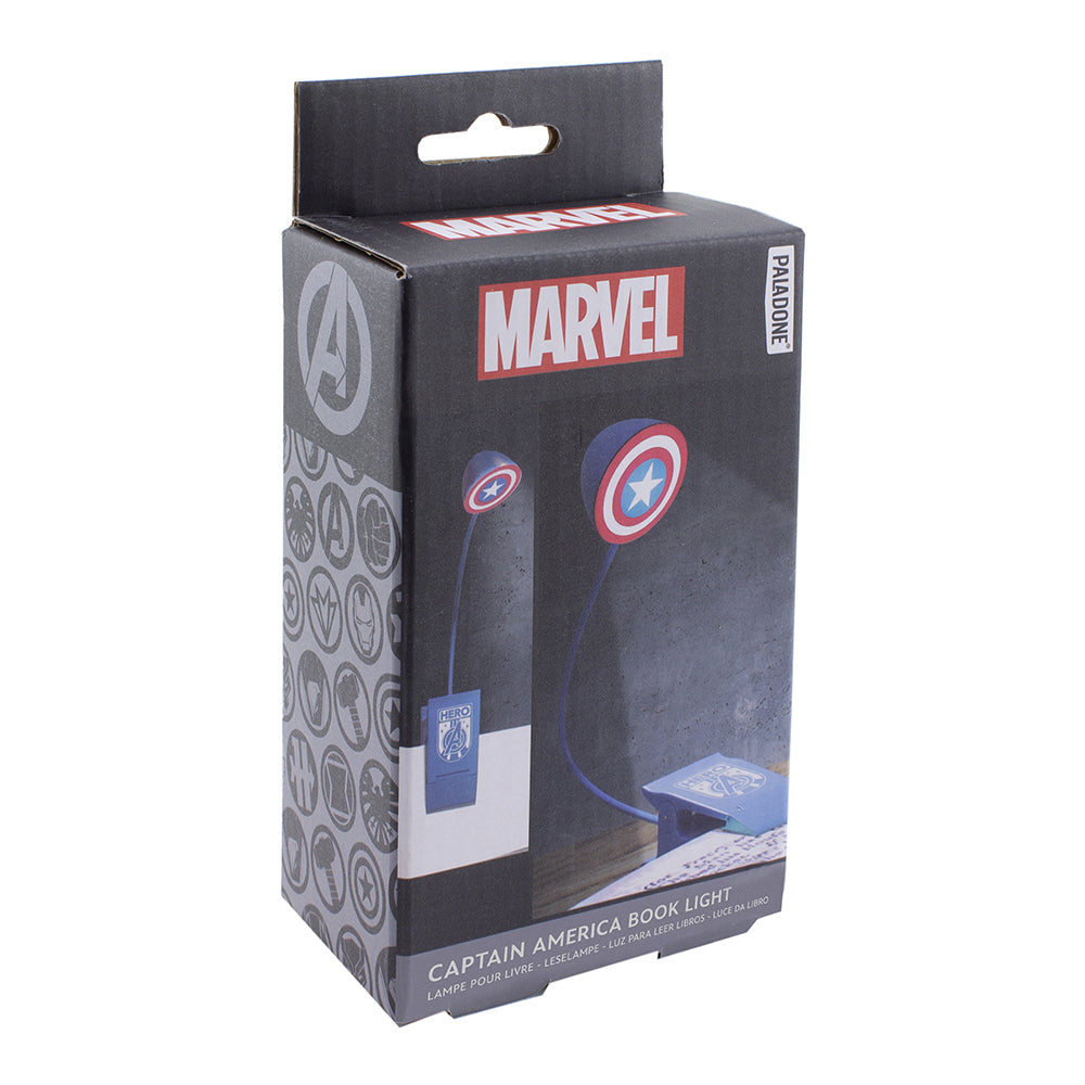 Paladone 31cm Captain America Hero Book Light Kids/Children Reading Night Lamp — image 2