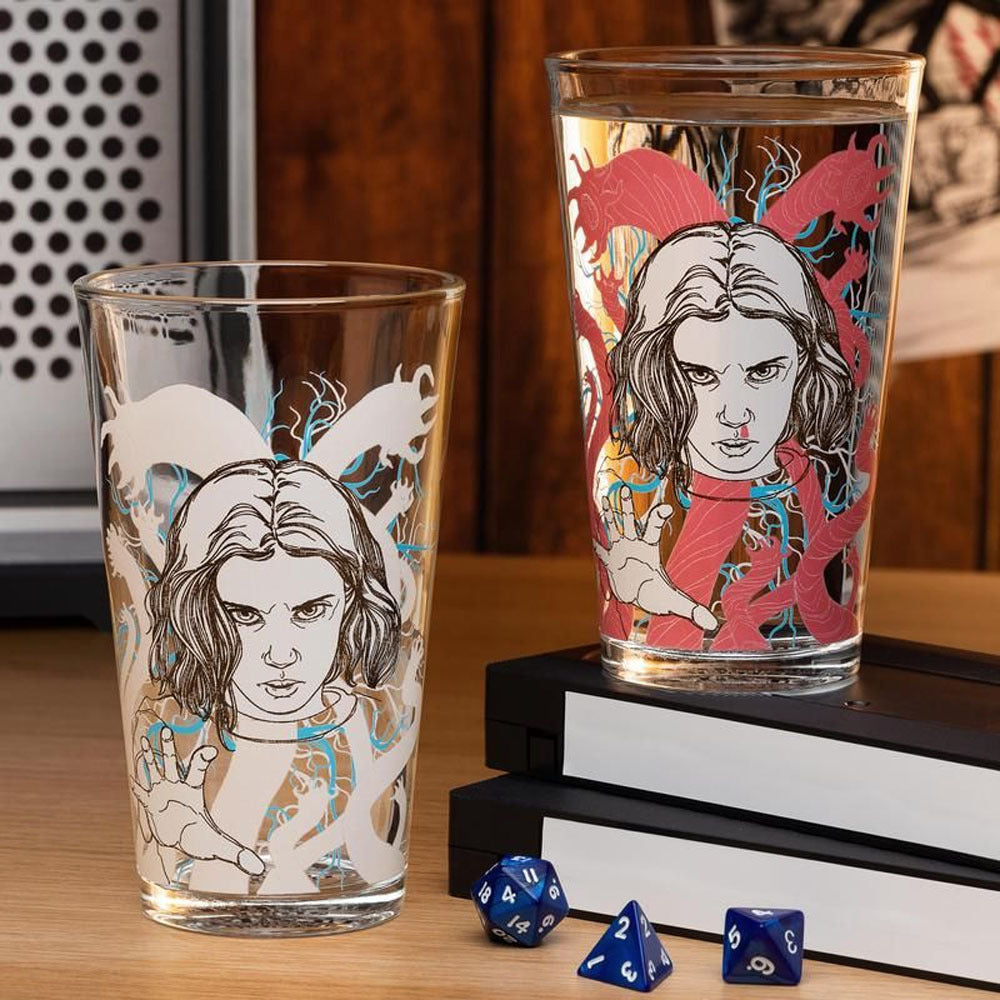 Stranger Things Themed Colour Design Changing Drinking Glass/Cup Assorted 8+ — image 2
