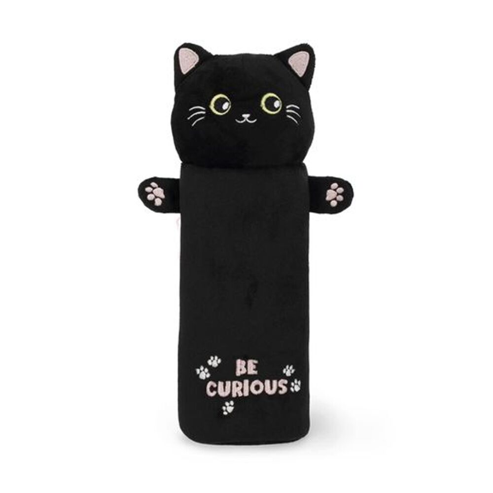 Legami Plush Pencil Case Kitty Theme Super Soft w/Zip Kids Stationery 3y+ (2 Pack) — image 2