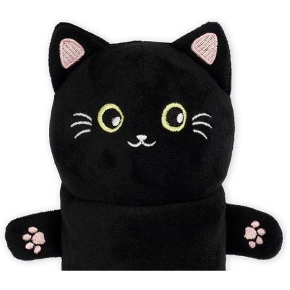 Legami Plush Pencil Case Kitty Theme Super Soft w/Zip Kids Stationery 3y+ (2 Pack) — image 4