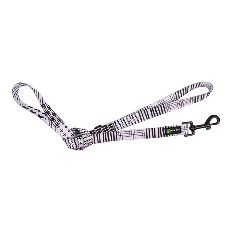 Eco-Pup Dog Outdoor Walking Durable Lead/Leash 120cmx20mm Monochrome Pattern