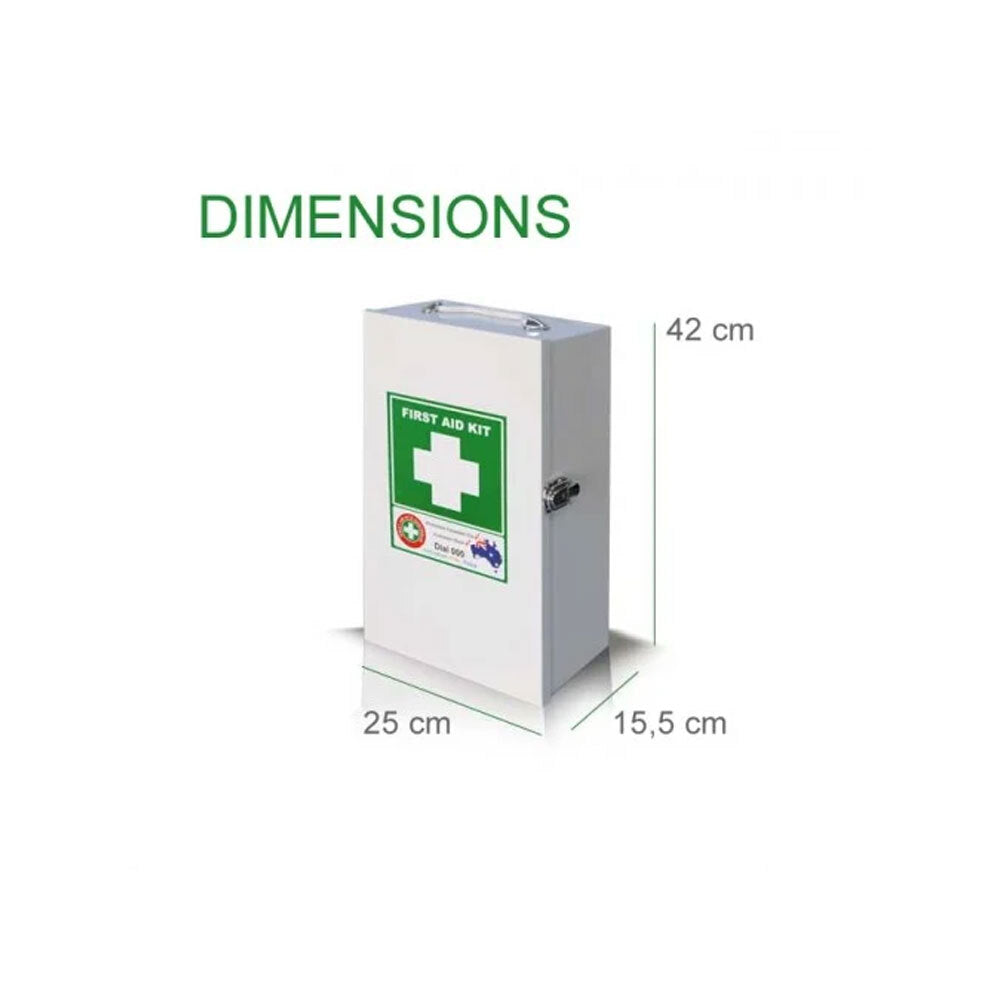 First Aid Kits Australia Food Industry Wall Mounted Medical First Aid Kit White — image 2