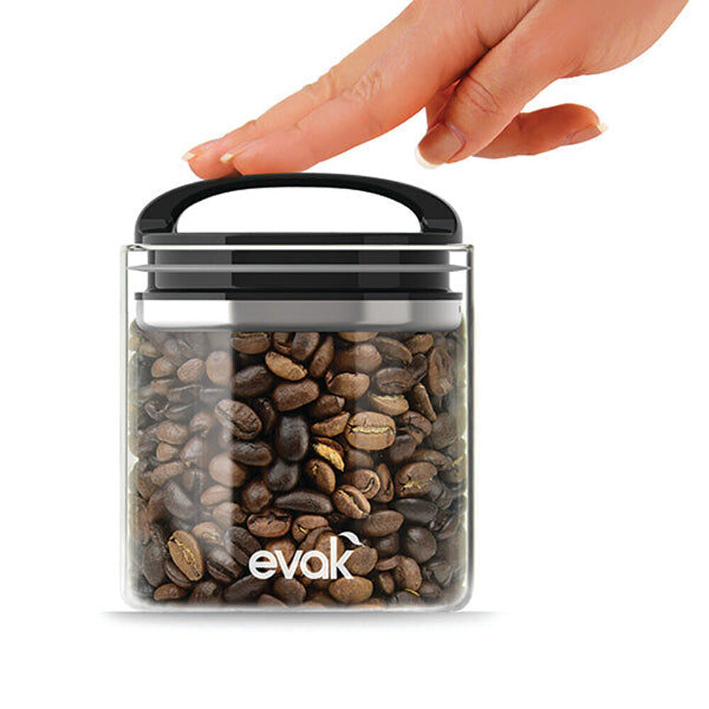 Prepara Evak 468ml Airtight Food Storage Container w/ Handle Small Black (2 Pack) — image 3