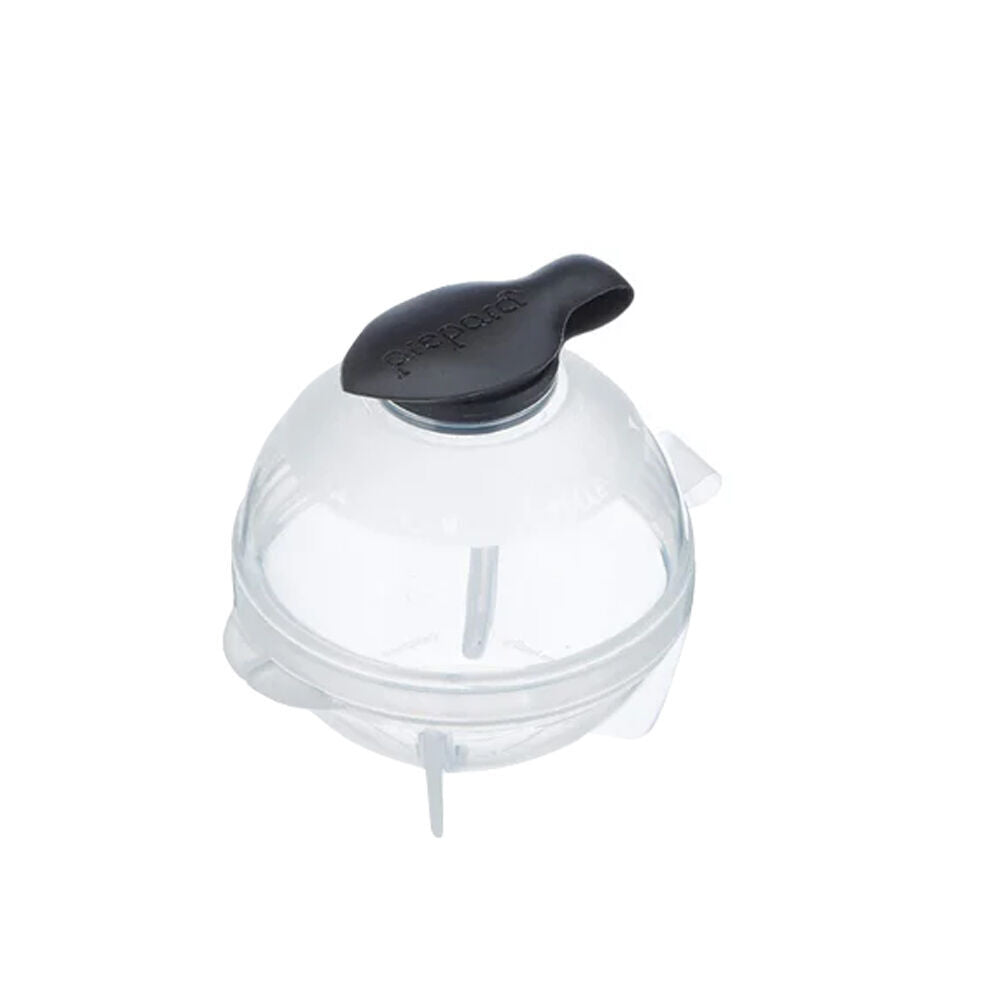 Prepara 7.8cm Black Jumbo Slow-Melting Cocktail Drink Ice Ball Sphere Mould