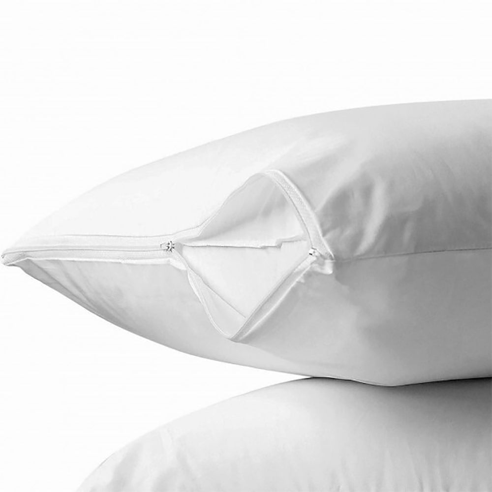 Jason Commercial Micro Fresh Stain Resistant Zip Pillow Protector 48x73cm 90GSM