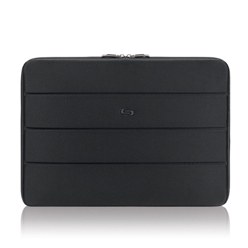 Solo 28x20.3cm Black Case Lighweight Fully Padded Bond 11in Laptop/Tablet Sleeve
