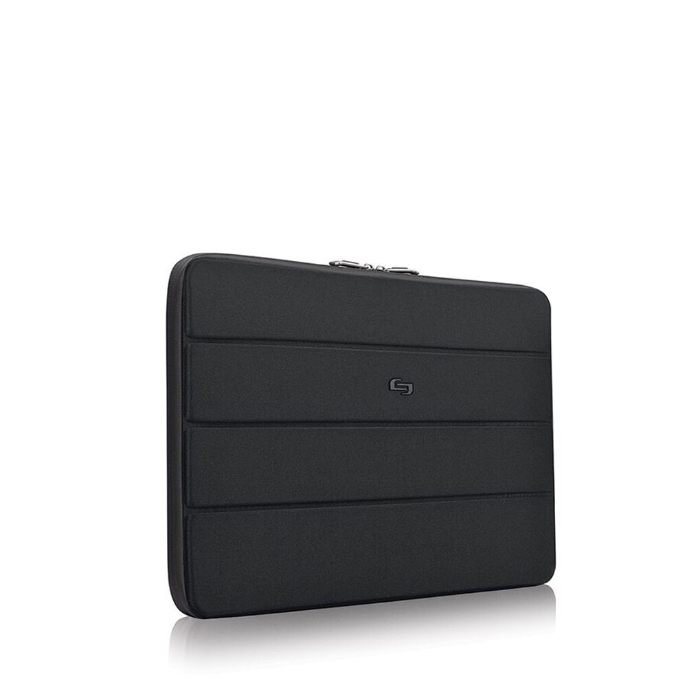 Solo 41x29cm Black Case Lighweight Fully Padded Bond 15.6in Laptop/Tablet Sleeve — image 2