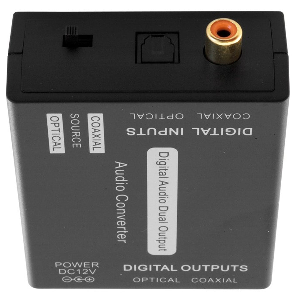 Pro2 Optical Toslink Coaxial Dual Digital Audio Converter Multichannel 12V — image 3