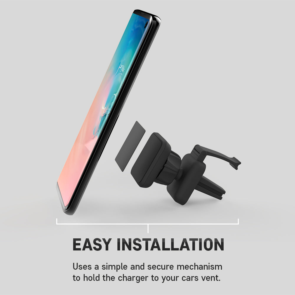 Pushstart Universal Car Air Vent Magnetic Mount Clip for iPhone Android Smart Phone Holder — image 2