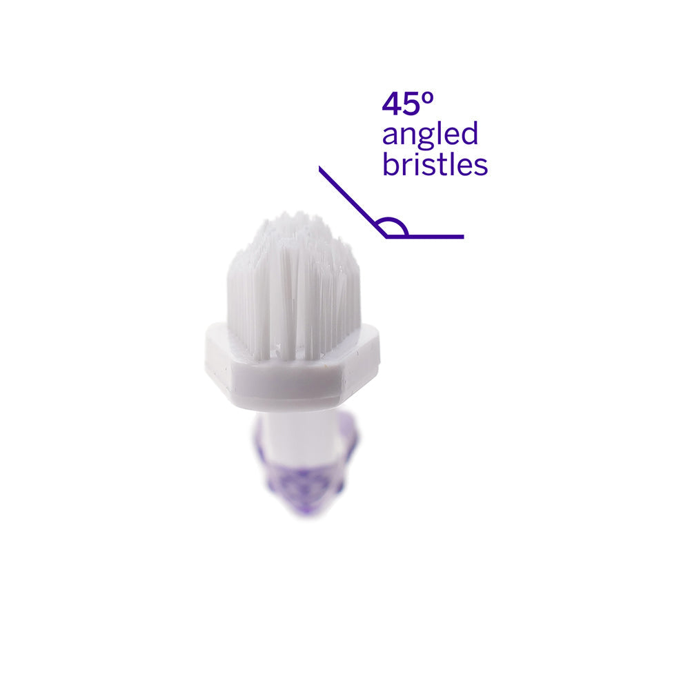 Petsmile Professional Patented Dual-Ended Brush Head Cat/Dog Pet Toothbrush