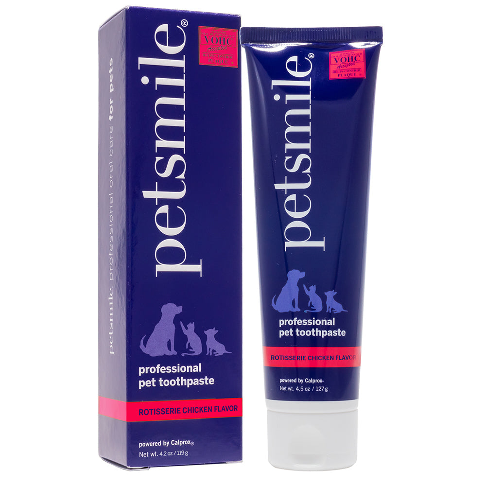 Petsmile Professional Pet Toothpaste Rotisserie Chicken Flavour Cat/Dog Sml — 119g Large