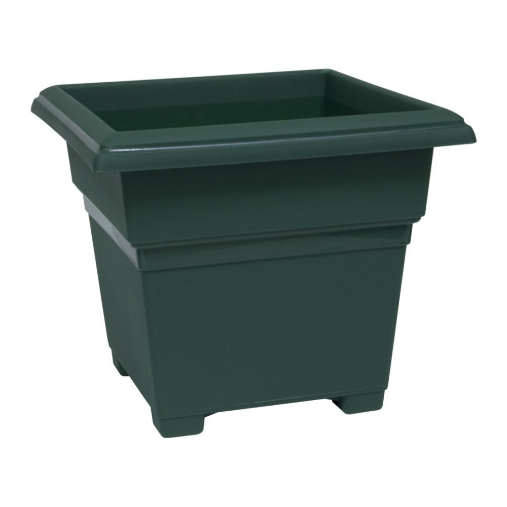 Homeleisure Patio Tub Planter 180mm Green Outdoor Decorative Garden Decor
