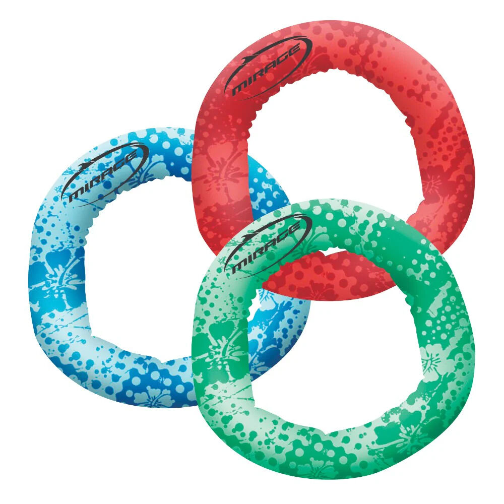 Mirage Dive Rings Kids Outdoor Water Toy Set Multicoloured (3 Pieces)