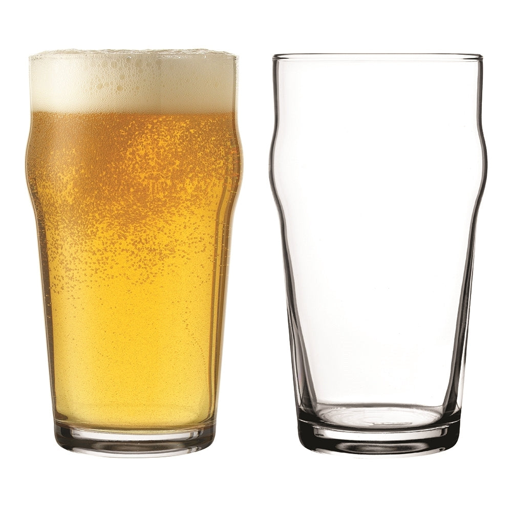 Porto Gala 520ml Beer Glass Drinkware Pilsner/Water Cup Glassware Set Clear (6 Pieces)
