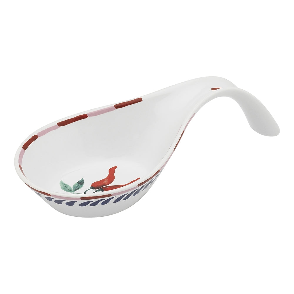 Porto Cucina 22.5cm Porcelain Spoon Rest/Cooking Kitchen Utensil Holder Storage — image 3