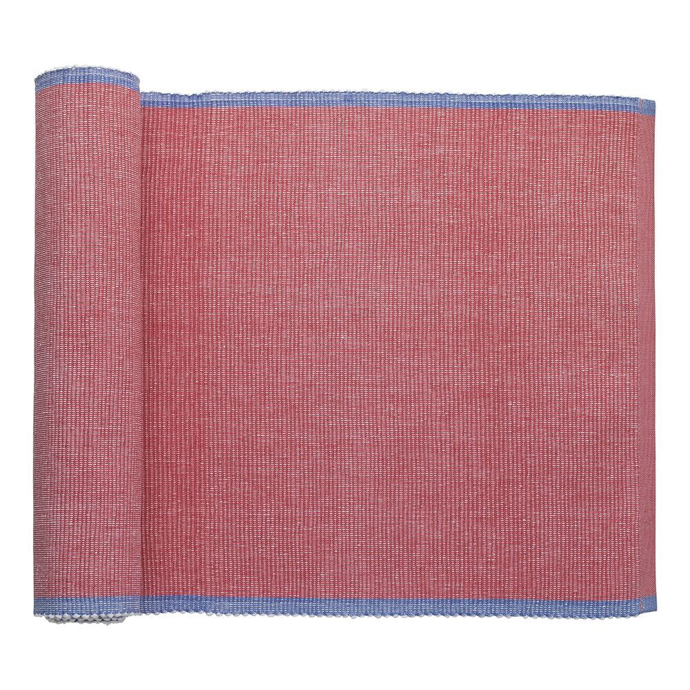 Porto Lola Polycotton Ribbed Table Runner Dining Decor 33x180cm Fuchsia (2 Pack) — image 2