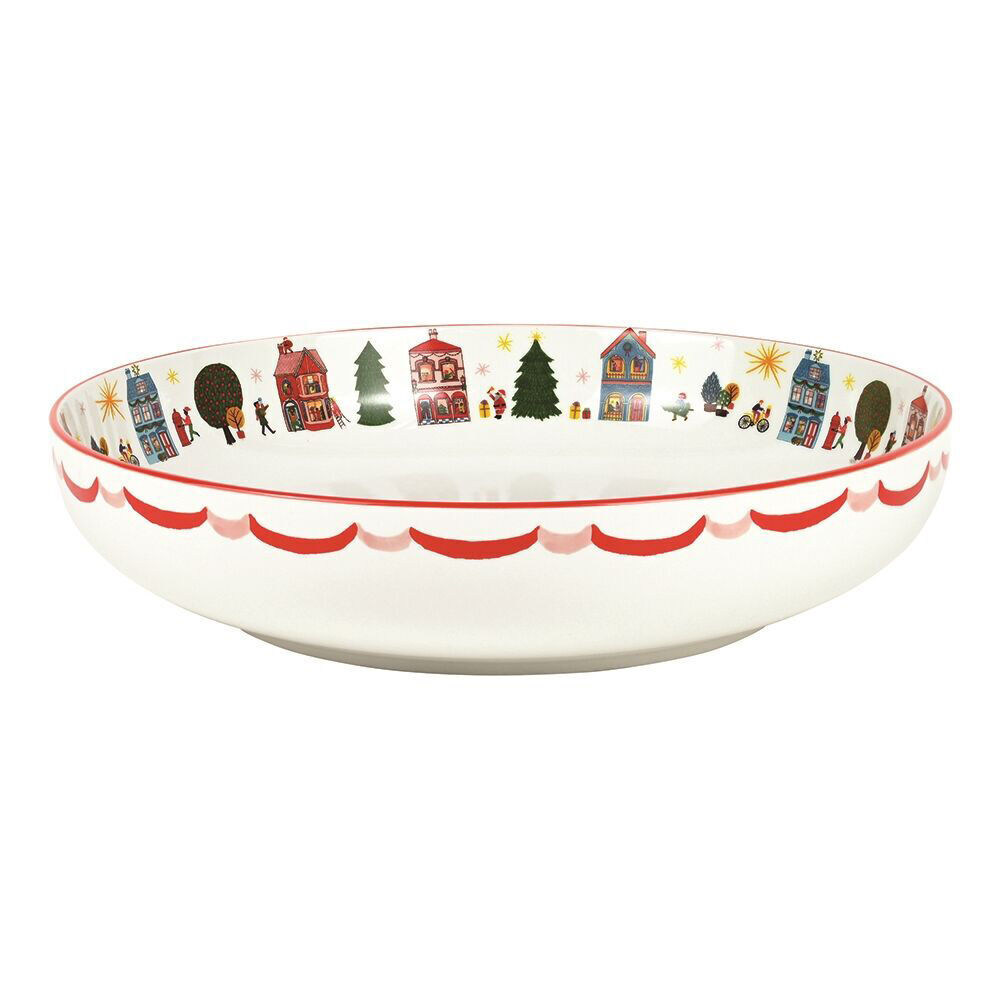 Porto Night Before Porcelain Serving Soup Dish Bowl Dinnerware 32cm Avenue (2 Pack) — image 2
