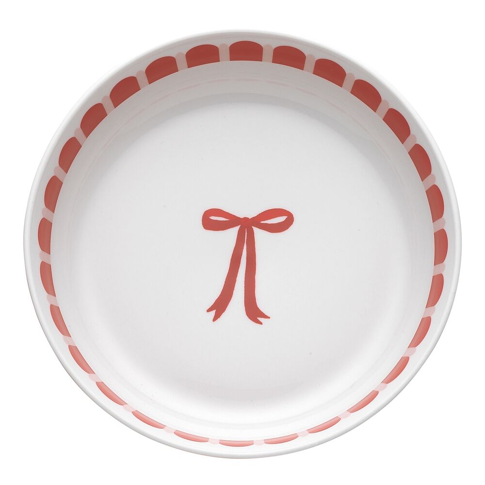 Porto 21.5cm Bow Porcelain Night Before Christmas Dinner Bowl