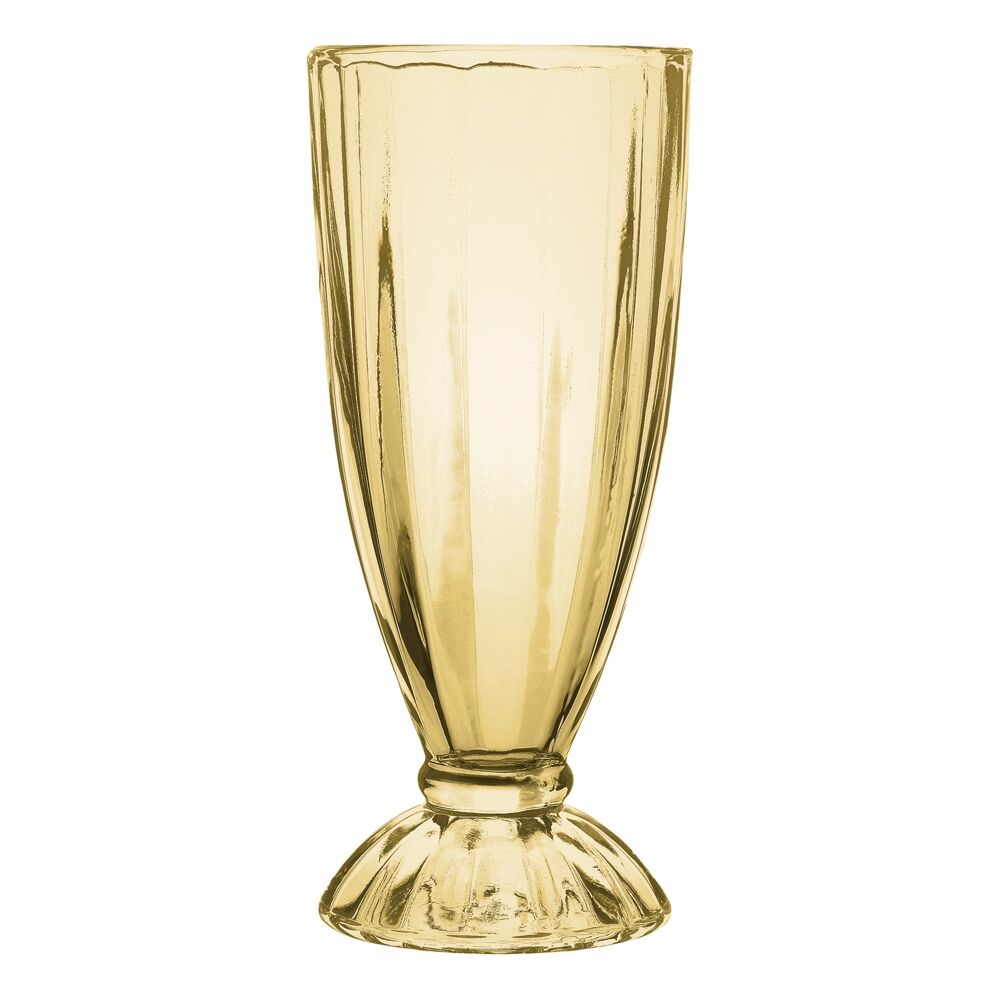 Porto Soda Lime Glass Dessert Milkshake Cups 340ml Citron, Ruby, Sky, Rose (4 Pieces) — image 2