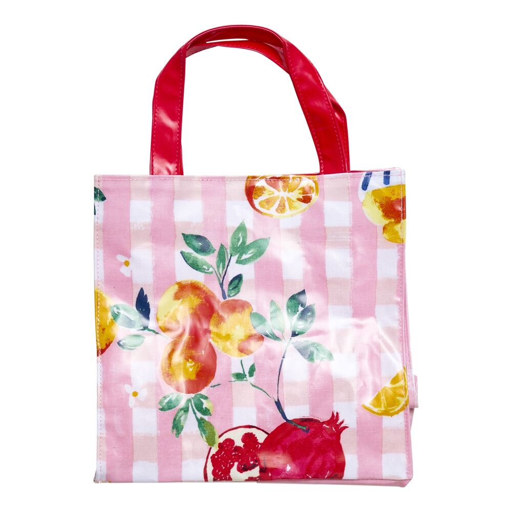 Porto 25 x 10cm Multi-Coloured 100% Cotton Positano Tote Carry Bag Small
