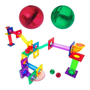 Picasso Tiles Kids Marble Run Building Blocks Educational Toy Set 3y+ (40 Pieces)