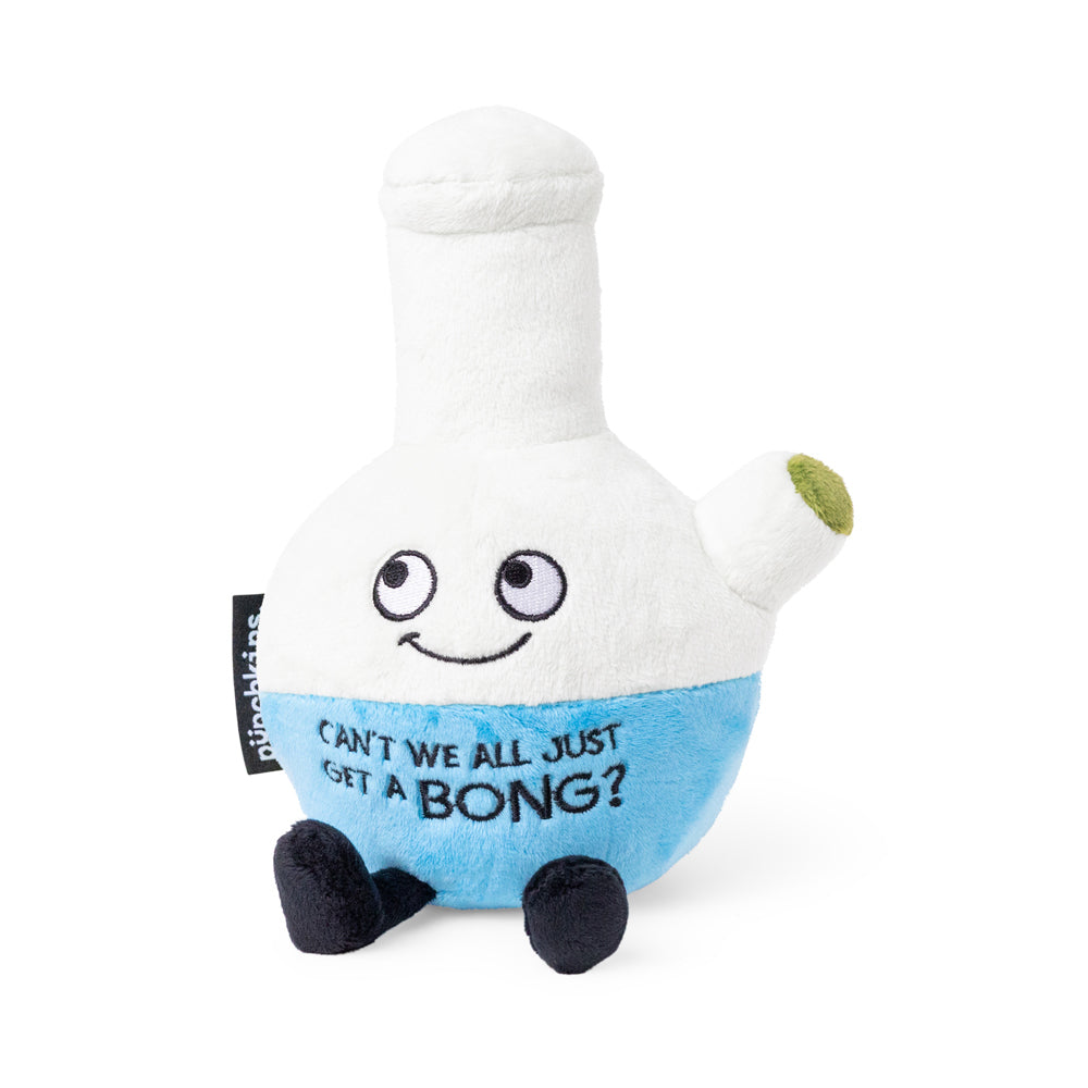 Punchkins Can't We All Just Get a Bong? Bong Plush Stuffed Soft Cuddle Toy 20cm