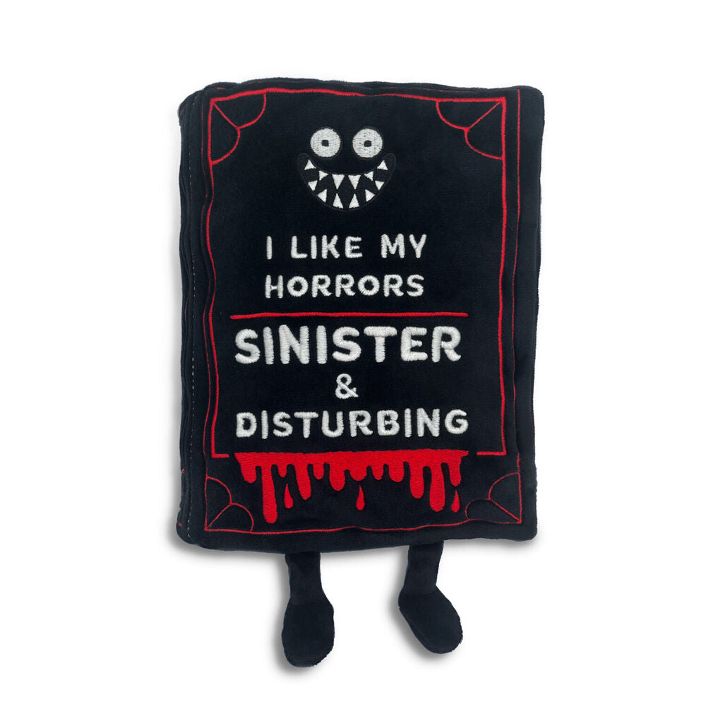 Punchkins Horror Book Novelty Plush Toy Book-Themed Plushie 18cm Black 8y+ — image 6