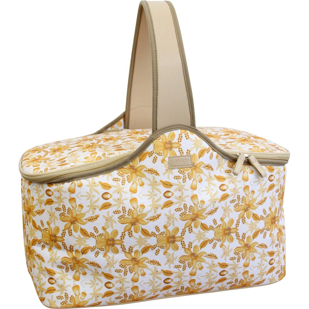 LVD Picnic Cooler Bag Aurora w/ Handle Outdoor Food/Drink Storage Polyester 48cm
