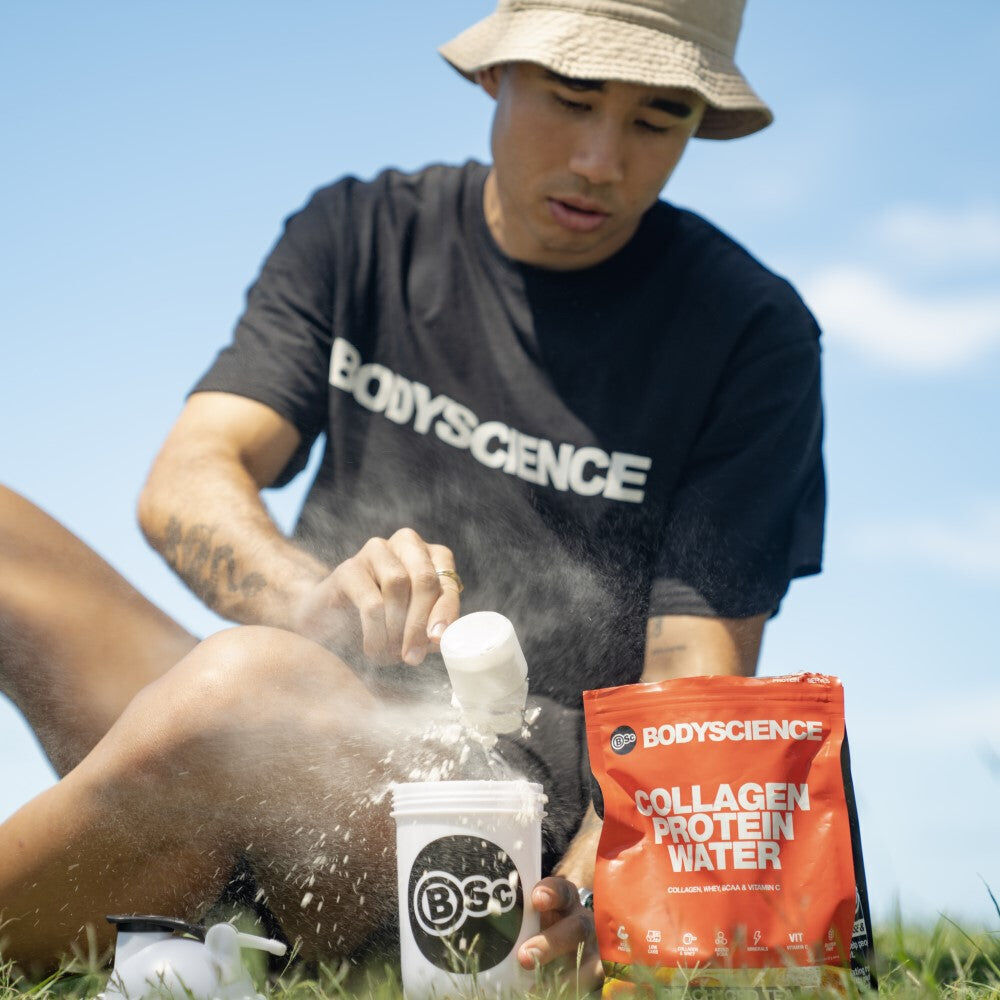 BSc 350g Strawberry Lime Collagen Protein Water Drink Mix Post Workout — image 3