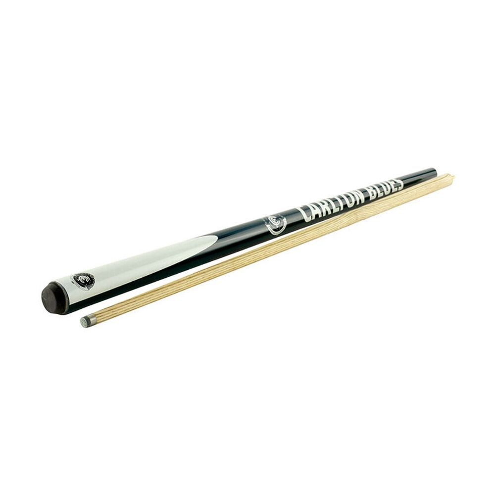 Afl 2-Piece Cue Carlton Blues Ash Shaft 10mm Elkmaster Tip Pool/Billiards — image 2