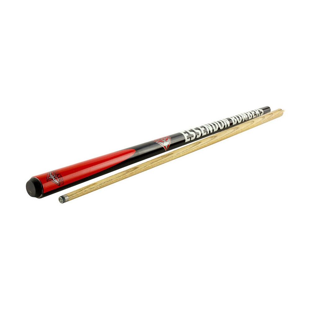 Afl 2-Piece Cue Essendon Ash Shaft 10mm Elkmaster Tip Pool/Billiards — image 2