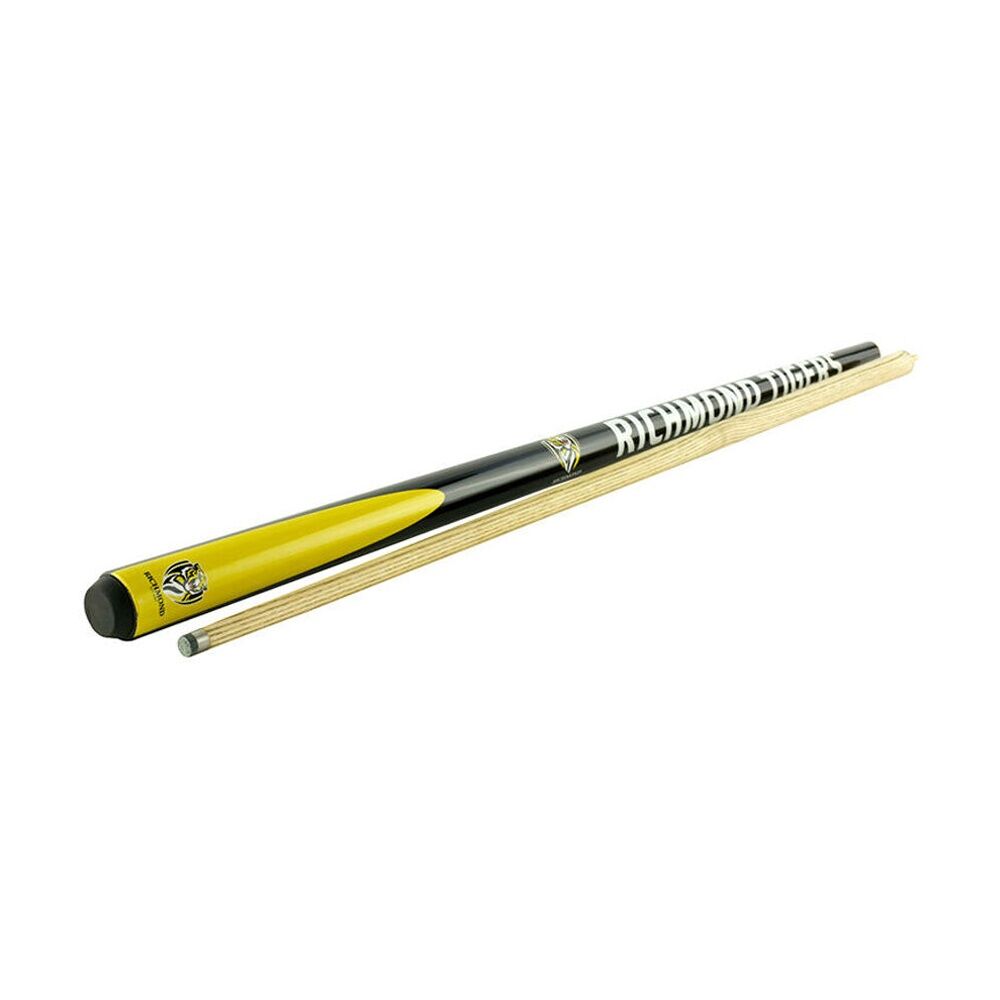 Afl 2-Piece Cue Richmond Tigers Ash Shaft 10mm Elkmaster Tip Pool/Billiards — image 2
