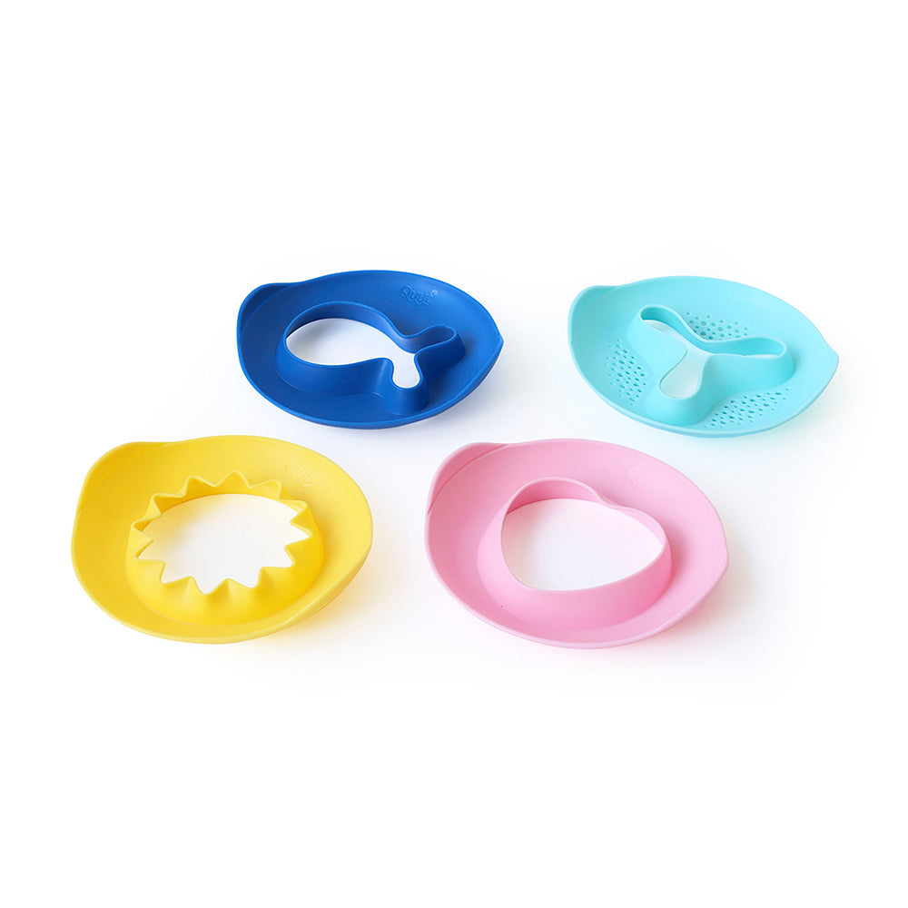 Quut 16cm Magic Shapers Beach/Outdoor Sand Play Toys for Kids/Children 0m+ (4 Pieces)